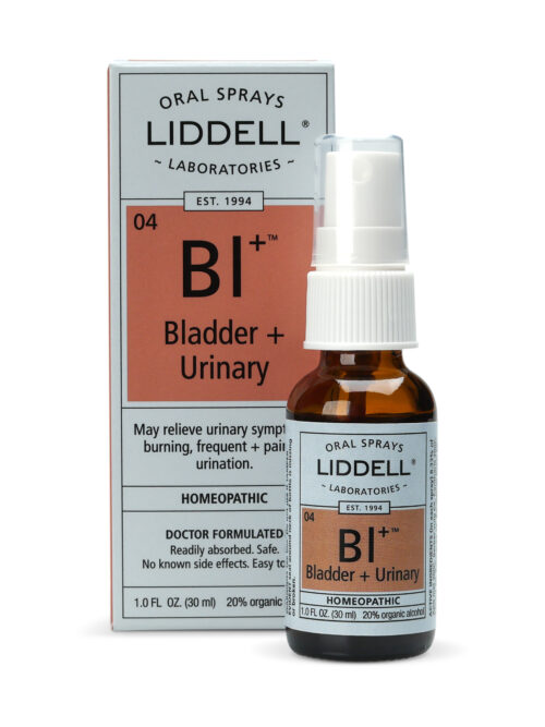Bladder + Urinary homeopathic remedy small spray bottle