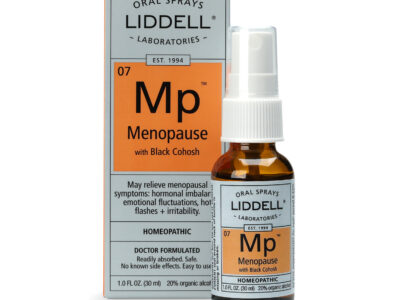 Menopause homeopathic remedy small spray bottle