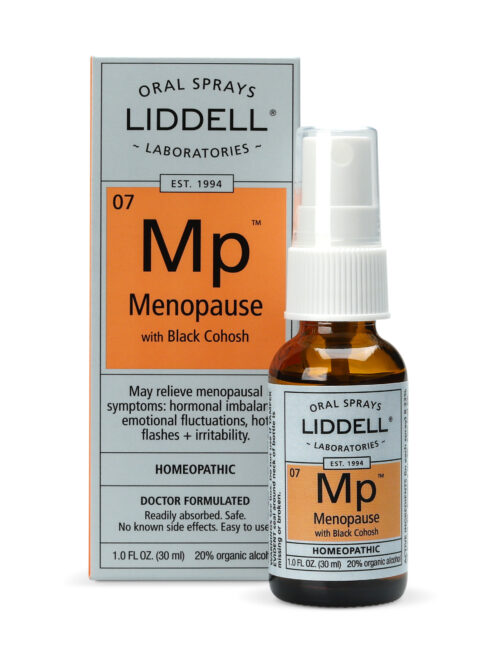 Menopause homeopathic remedy small spray bottle