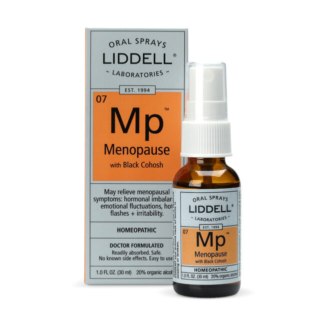 Menopause homeopathic remedy small spray bottle
