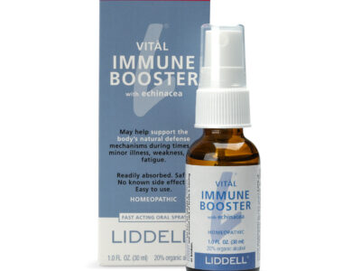 Vital Immune Booster homeopathic remedy small spray bottle