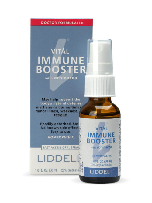 Vital Immune Booster homeopathic remedy small spray bottle