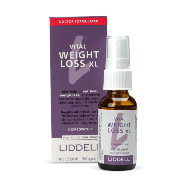 Vital Weight Loss XL homeopathic remedy small spray bottle