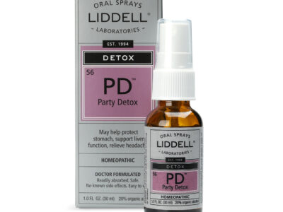Party Detox homeopathic remedy small spray bottle