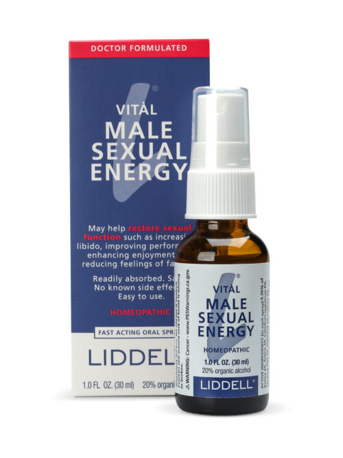 Vital Male Sexual Energy homeopathic remedy small spray bottle