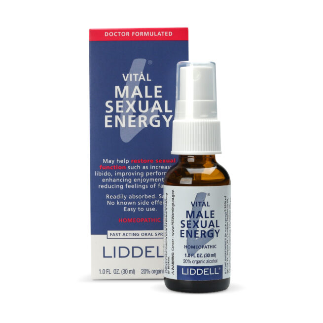 Vital Male Sexual Energy homeopathic remedy small spray bottle