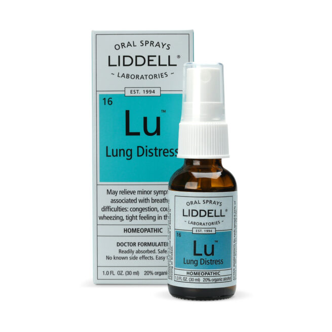 lung distress homeopathic remedy small spray bottle