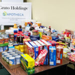 Grato Holdings food drive food donations